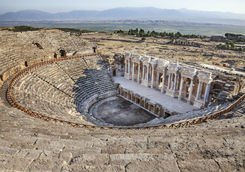 Hierapolis Amphiteater in Pamukkale