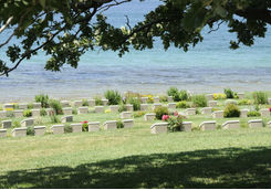 Beach Cemetery In Gallipoli