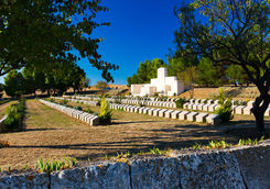 Lancashire Landing Cemetery in Gallipoli