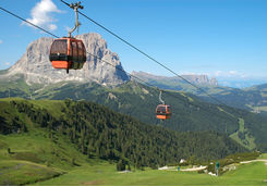 Lifts in Dolomites