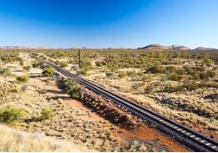 The Ghan railway