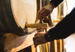 Wine from barrel
