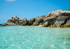 Clear sea water in Arnhem Land
