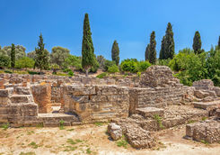 Ruins in Gortys
