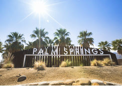 Palm Springs Welcome Sign