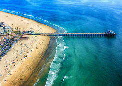 Aerial View of Balbao Pier