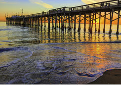 Balbao Pier during Sunset