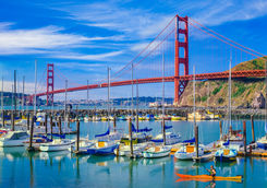 Golden Gate Bridge in San Francisco