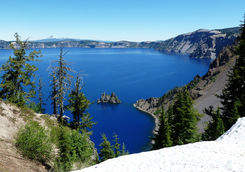 Crater Lake in Oregon