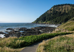 Cape Perpetua in Oregon Coast
