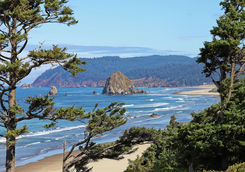 View of Haystack Rock