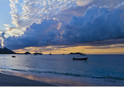 Sunset Grenada Beach