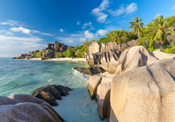 La Digue Island Beach