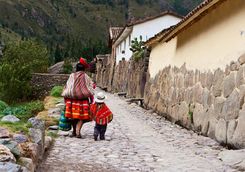 woman child sacred valley