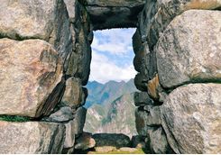 machu picchu ruins detail