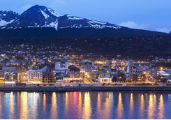 Ushuaia bay at Beagle Channel