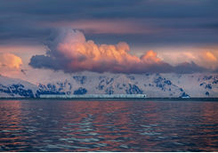 Sunset over Drake Passage