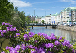Gothenburg city canal