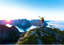 Hiking in the Lofoten Islands