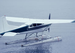 Float plane in British Columbia