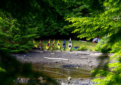 Kayaking in British Columbia
