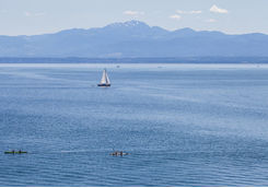 Ocean kayaking Vancouver Island