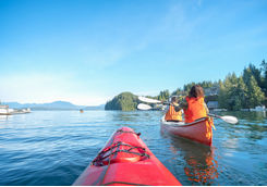 Kayaking in Vancouver Island