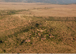 Borana Lodge birds eye view