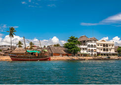 Lamu town coast