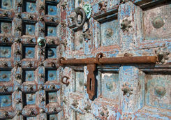 Lamu town door