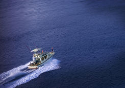 Manda Bay boat