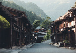 Kiso valley town