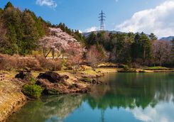 Kiso valley lake