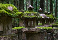Lanterns in Koyasan