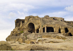 ancient cave rock town