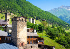 svan towers mestia