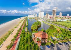 batumi aerial shot