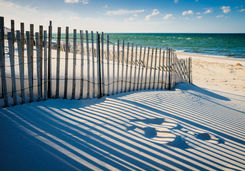 sand dunes shadows
