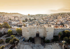 jerusalem old city skyline