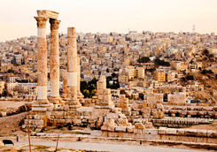 Amman citadel skyline