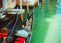 Gondolas, Venice