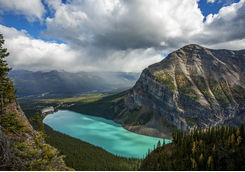 lake louise aerial