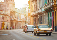 road in havana