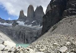 base of the towers