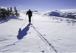 winter hike colorando