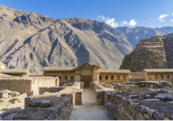 Ollantaytambo Ruins in Sacred Valley