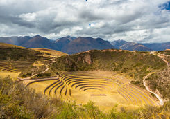 Concentric terraces in Moray
