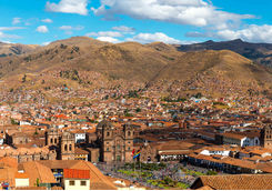 Cusco Skyline with Main Square