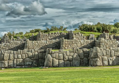 Sacsayhuaman Inca ruins in Cusco