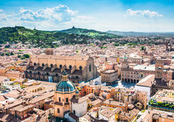 bologna city view